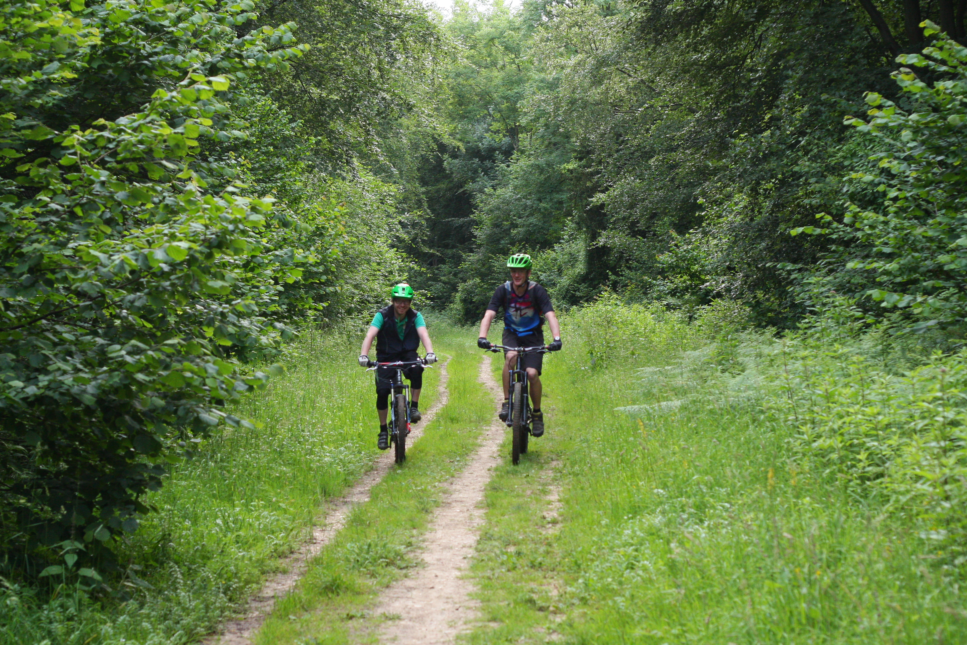 Riding with friends